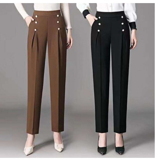 2025 New Casual Women's Pants Spring and Autumn High end Western Pants Women's Hanging Feel Pants High Waist trousers 2025 New Casual Women's Pants Spring and Autumn High end Western Pants Women's Hanging Feel Pants High Waist trousers